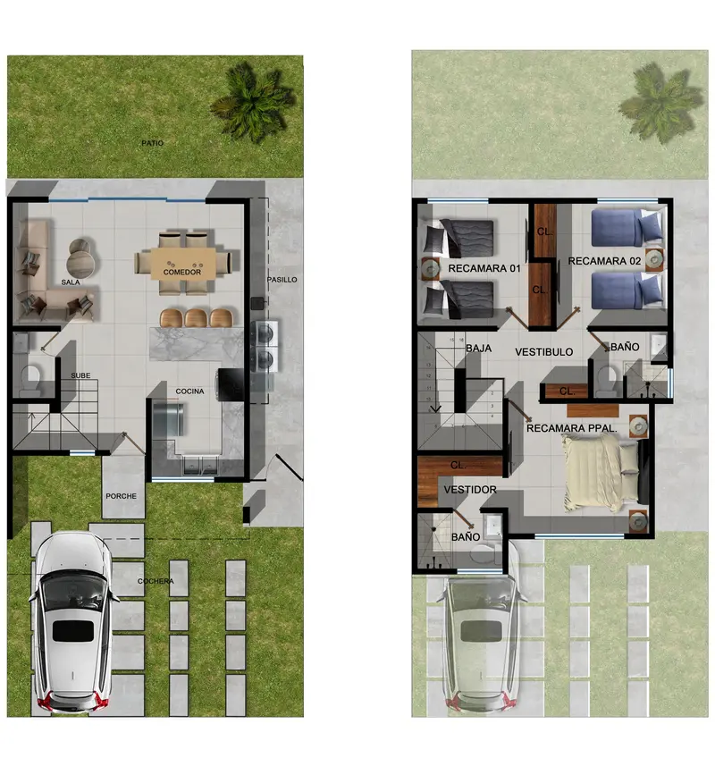 Plano del modelo