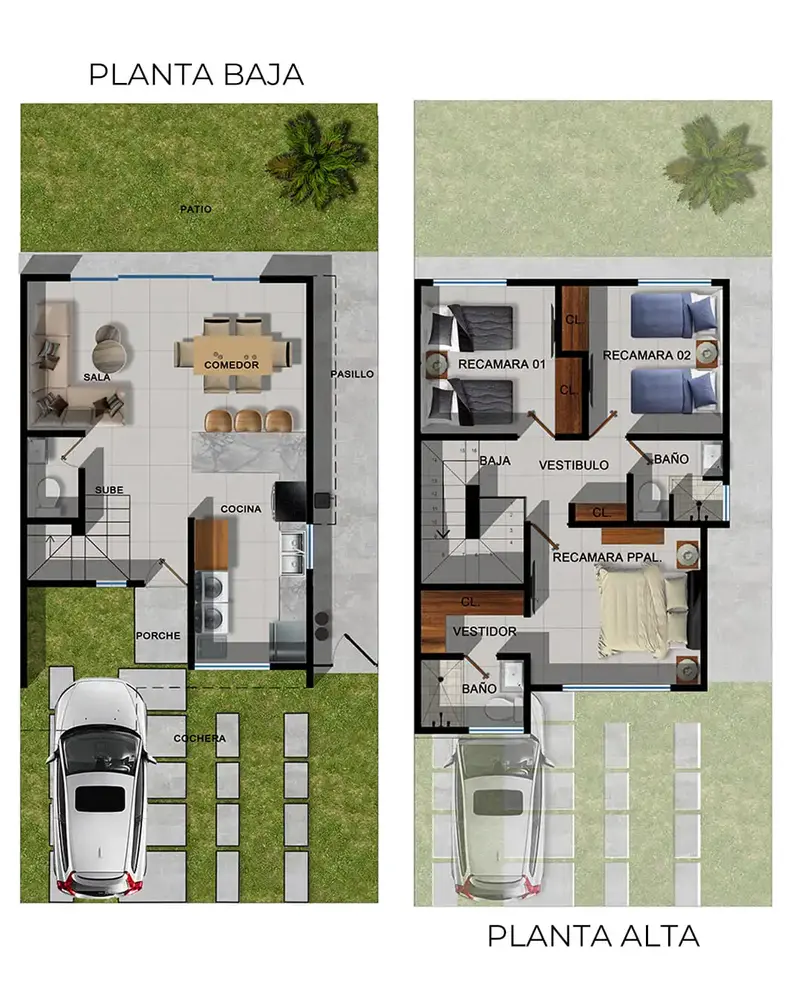 Plano del modelo